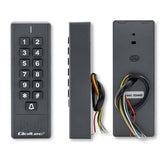 Zamek szyfrowy Qoltec CALISTO z czytnikiem RFID | kod | karta | brelok | dzwonek | IP68 | EM