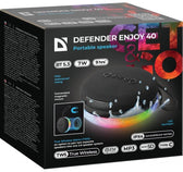 Głośnik Defender Enjoy 40 Bluetooth 7W BT/LED/TF/MP3/TWS/magnes