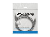 Kabel audio Lanberg stereo minijack - minijack M/M 1,2m