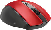 Mysz bezprzewodowa Defender PRIME MB-053 optyczna bezklikowa silent 1600dpi czerwona