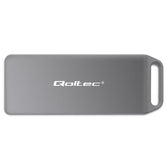 Obudowa/kieszeń Qoltec mini na dysk M.2 SSD | NVMe | PCIe | USB 3.1 | Super speed 10Gb/s | 2TB | Srebrna
