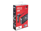 Rozdzielacz gniazda zapalniczki samochodowej Maclean MCE218 3 gniazda zapalniczki, 1xQuick Charge 3.0, 3xUSB 6,8A, 1x Power Delivery 18W, max 120W