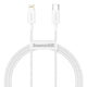 Kabel przewód USB-C / Typ-C - Lightning / iPhone 100cm Baseus CATLYS-A02 z obsługą szybkiego ładowania 20W PD