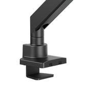 Uchwyt do monitora Maclean MC-968, podwójne ramię, ze sprężyną gazową, 17"-57", 27 kg