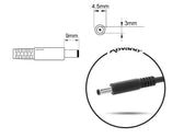 Zasilacz sieciowy Mitsu 19.5V 2.31A (4.5x3.0 pin) 45W do notebooka Dell