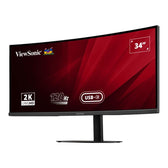 Monitor ViewSonic 34” VA3420C Curved Monitor IPS UWQHD 120Hz 2xHDMI DP HUB głośniki