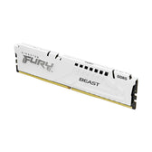 Pamięć DDR5 Kingston FURY Beast 16GB (1x16GB) 5600MHz CL40 1,25V White XMP