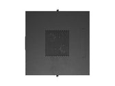Szafa instalacyjna Rack Lanberg stojąca 19" 47U 800x800 czarna drzwi perforomowane LCD (flat pack)