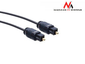 Kabel audio Maclean MCTV-755 Toslink (M) - Toslink (M), 5m, czarny
