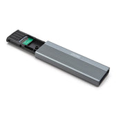 Obudowa DIGITUS USB 3.1 Typ C na dysk SSD M.2 SATA 6Gbps aluminiowa, beznarzędziowa