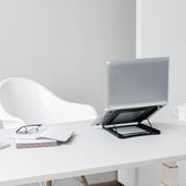 Stojak przenośny DIGITUS na laptop 11" i 15" 5 kątów regulacji czarny