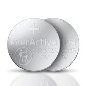 Baterie litowe CR2025 everActive blister 2szt.
