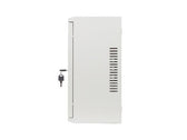 Szafa instalacyjna Lanberg rack wisząca 19" 4U+3U 540x200 niskoprofilowa szara (złożona)