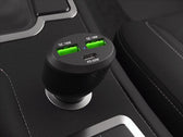 Ładowarka samochodowa Natec NUC-1981 2xUSB 1xUSB-C POWER DELIVERY 3.0 84W QC3.0 czarna