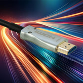 Kabel Qoltec HDMI v.2.0 | High speed | 4K | 60Hz | AOC | GOLD | 20m