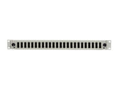 Przełącznica światłowodowa Lanberg 24xSC Duplex / 24xLC Quad RACK 19" 1U Szara + akcesoria