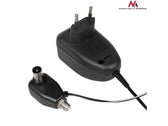 Zasilacz TV antenowy Maclean MCTV-914 12V 100mA gniazdo F z regulacją