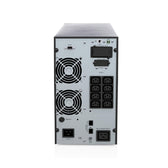 Zasilacz awaryjny UPS DIGITUS Online Tower 19" LCD 3000VA/3000W 6x12V/9Ah 8xC13 1xC19 1xC14 USB RS232 RJ45