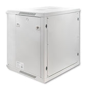 Szafa RACK Qoltec 19" | 12U | 600x635x450 | Szara | Wisząca