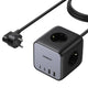 Listwa/kostka zasilająca Ugreen CD268 65W USB / USB C + 3x gniazdo AC - czarna