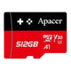Karta pamięci microSDXC Apacer Gaming 512GB (100/80 MB/s) Class 10 UHS-I U3 V30 A1