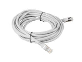 Patchcord Lanberg FTP kat.5e 5m szary