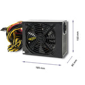 Zasilacz ATX Qoltec 1600W | 80 Plus Gold | Bitcoin Miner