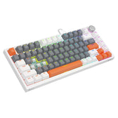 Klawiatura przewodowa SAVIO ASTRAL White OUTEMU White Jade RGB 3 kolory keycapów magnetyczna