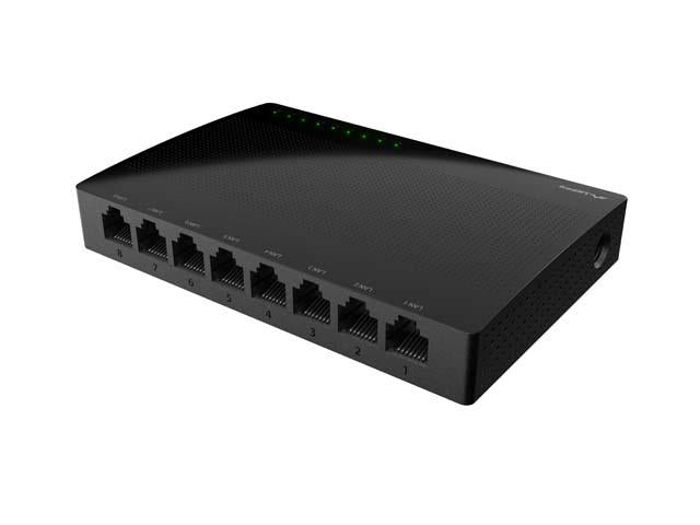 Switch niezarządzalny Lanberg DSP1-1008 8-Port 1000Mb/s Desktop