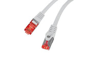 Patchcord Lanberg S/FTP kat.6 5m LSZH CU fluke passed szary