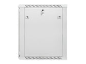 Szafa instalacyjna Rack wisząca 19" 15U 600x600 szara Lanberg (flat pack)