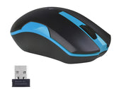 Mysz bezprzewodowa A4Tech V-TRACK G3-200N-1 Black+Blue WRLS