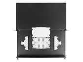 Przełącznica światłowodowa Lanberg 24xSC Simplex / 24xLC Duplex RACK 19" 1U Czarna + akcesoria