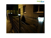 Lampa solarna GreenBlue GB127 na słupek LED 80*80 daszek kopertowy