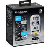 Mysz bezprzewodowa Defender IXES MM-999 optyczna 2400dpi 2.4GHz + Bluetooth AKUMULATOR bezklikowa silent