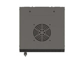 Szafa instacyjna Rack Lanberg Wisząca 10" 4U 300x300 Drzwi Przeszkolone (flat pack) Czarna