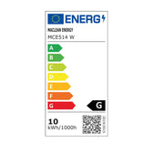 Lampa LED Maclean MCE514 W, kolor biały, 10W, IP65, 700lm, barwa neutralna biała (4000K)