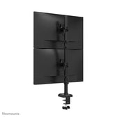 Uchwyt biurkowy na dwa monitory Neomounts DS60-600BL2V 10"-32" max. 2x9kg max. VESA 100x100