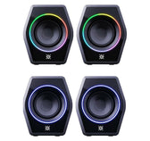 Głośniki Defender SOLAR 9 2.0 10W Bluetooth USB podświetlenie RGB