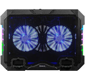 Podstawka chłodząca Defender NS-502 laptop notebook 15.6-17.3" 2xUSB 2 fans podświetlenie RGB + uchwyt smartfon