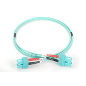 Kabel krosowy (patchcord) DIGITUS światłowodowy SC/SC, dplx, MM 50/125, OM3, LSOH, 3m, turkusowy