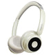 Słuchawki z mikrofonem LogiLink BT0072S Bluetooth 6.0 AuraSolo ANC, multi-control, beżowe