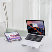 Podstawka do notebooka Orico PFB-A2-SV-BP składana aluminium