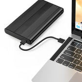 Obudowa Qoltec na dysk HDD/SSD 2.5" SATA3 | USB 3.0 | Czarna