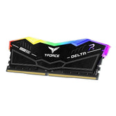 Pamięć DDR5 Team Group T-FORCE DELTA RGB 32GB (1x32GB) 6000MHz CL38 1,35V Czarna
