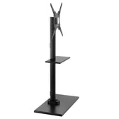 Stojak podłogowy na TV Maclean MC-972, z półką, 23"-55", 35kg, czarny