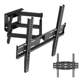 Uchwyt do TV Maclean MC-192 max VESA 400x400, 32-70", do 40kg, czarny, reg. pochyłu +12°~-12° i obrotu +60°~-60°