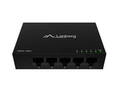 Switch niezarządzalny Lanberg 5x 1GB/s Gigabit Ethernet Desktop 12V (Obudowa metalowa)