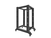 Stojak Open Rack Lanberg OR01-6818-B 18U 600x800 czarny