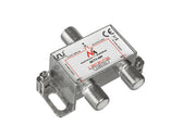 Rozgałęźnik satelitarny Maclean MCTV-495 splitter podwójny 2 wyjścia 1/2 Unicable 5-2400MHz